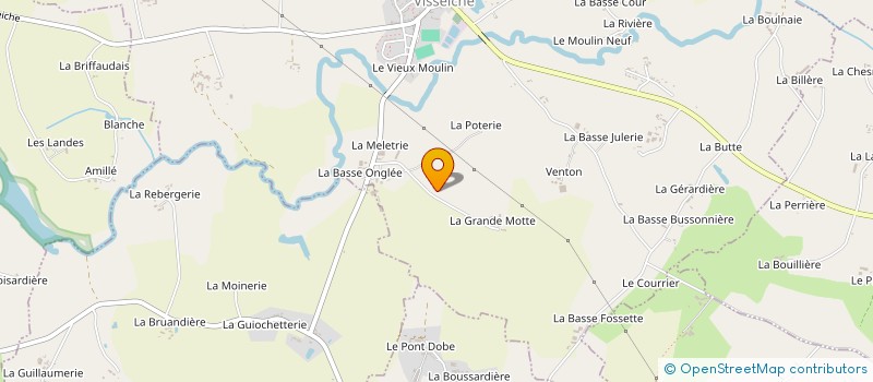 localisation de l'entreprise SCI GUIMO  VISSEICHE