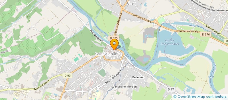 localisation de l'entreprise SCI GUINARD à SAINT-AIGNAN