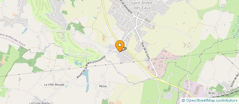 localisation de l'entreprise SCI GUINAT  SAINT-ANDRE-DES-EAUX