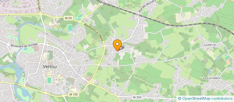 localisation de l'entreprise SCI GUINEAK  VERTOU