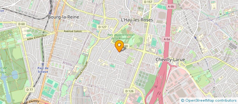 localisation de l'entreprise SCI GUINOT  L'HAY-LES-ROSES