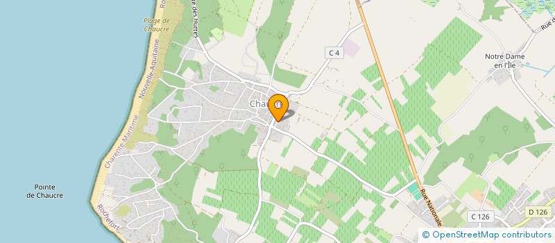 localisation de l'entreprise SCI GUINOT  SAINT GEORGES D'OLERON