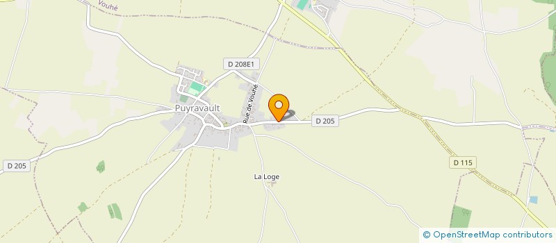 localisation de l'entreprise SCI GUIONNETMETAY  PUYRAVAULT