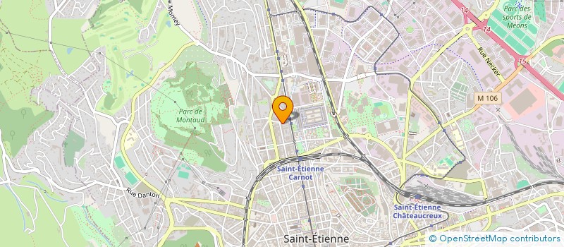 localisation de l'entreprise SCI GUIOT  SAINT-ETIENNE