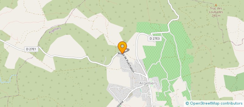 localisation de l'entreprise SCI GUIPIMA  ARGELLIERS