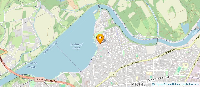 localisation de l'entreprise SCI GUIPRI  MEYZIEU