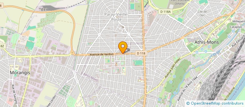 localisation de l'entreprise SCI GUIRATI à PARAY-VIEILLE-POSTE