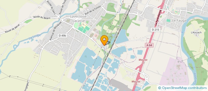 localisation de l'entreprise SCI GUIRAUD  LAVERNOSE-LACASSE