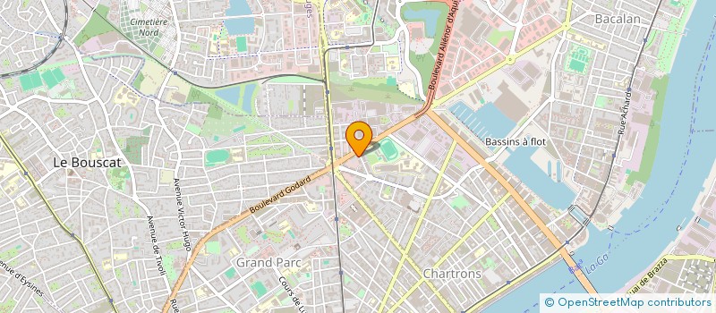 localisation de l'entreprise SCI GUIRAUD BM  BORDEAUX