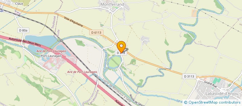 localisation de l'entreprise SCI GUIRAUD FRERES  MONTFERRAND