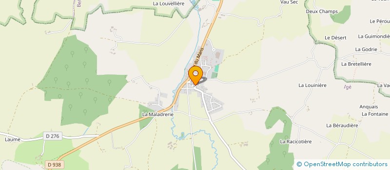 localisation de l'entreprise SCI GUIRIC  IGE