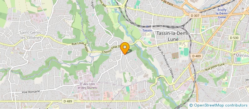 localisation de l'entreprise SCI GUIROUVET VALENTIN  TASSIN-LA-DEMI-LUNE