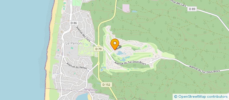 localisation de l'entreprise SCI GUISE  SEIGNOSSE