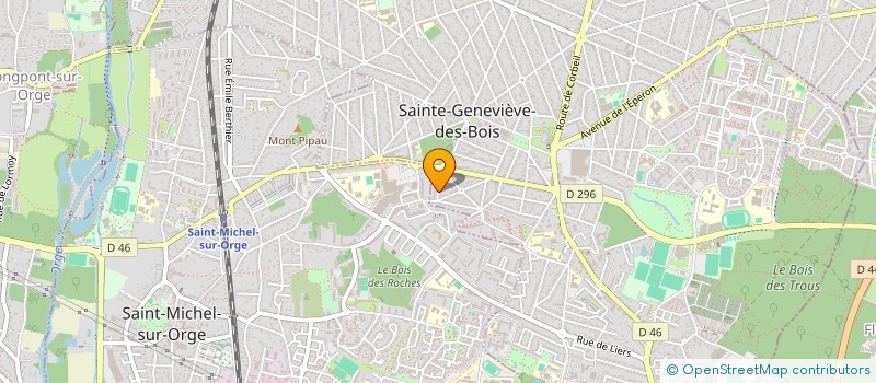 localisation de l'entreprise SCI GUISE à SAINTE-GENEVIEVE-DES-BOIS