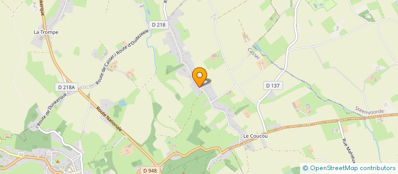 localisation de l'entreprise SCI GUISMO  CASSEL