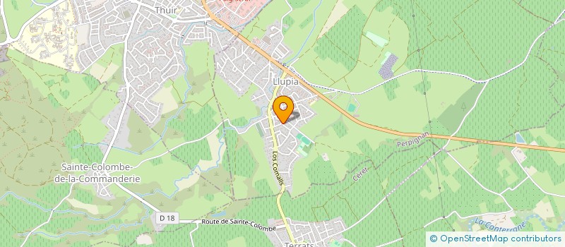 localisation de l'entreprise SCI GUISSET FAMILY  LLUPIA