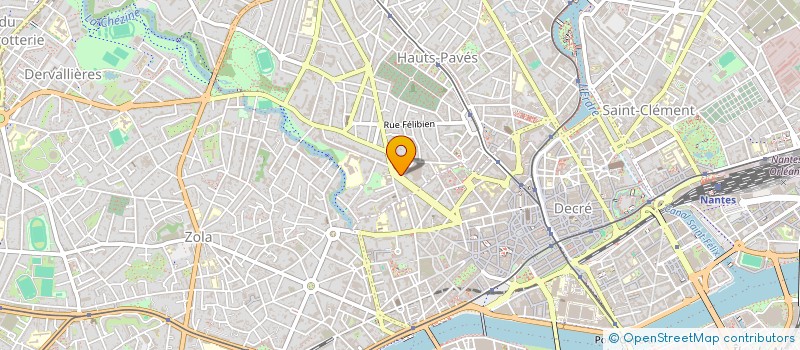 localisation de l'entreprise SCI GUIST'HAU à NANTES
