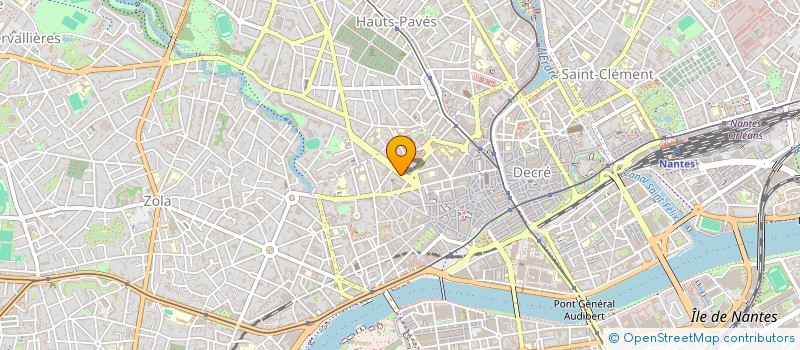 localisation de l'entreprise SCI GUIST'HAU 9  NANTES