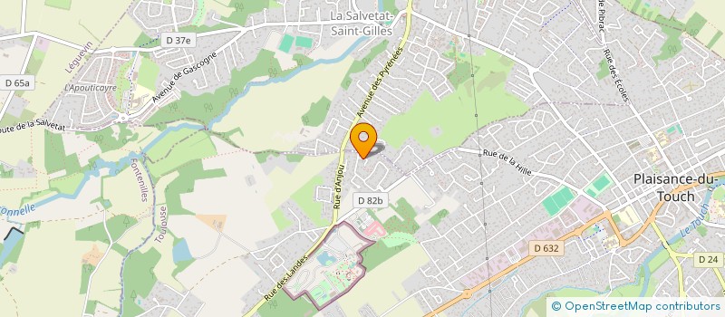 localisation de l'entreprise SCI GUITARD PATRIMOINE  PLAISANCE-DU-TOUCH