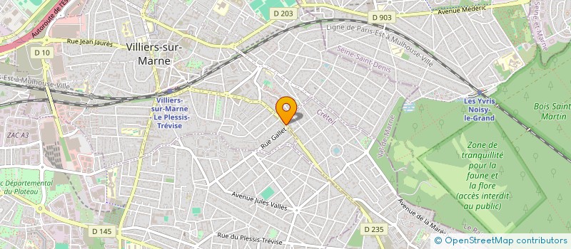 localisation de l'entreprise SCI GUITEL à LE PLESSIS-TREVISE