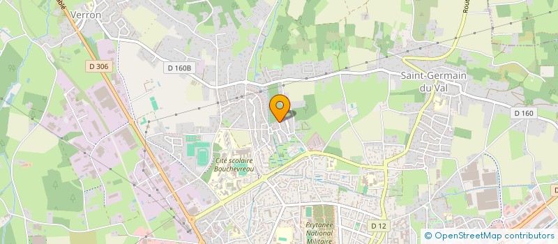 localisation de l'entreprise SCI GUITEX  LA FLECHE