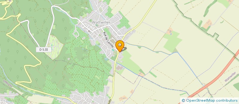 localisation de l'entreprise SCI GUITON  WATTWILLER