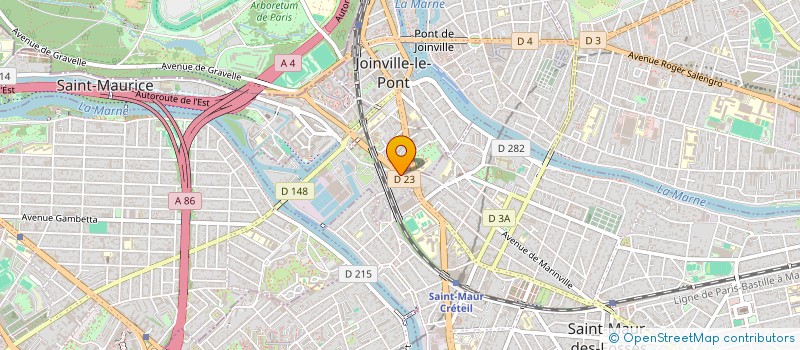 localisation de l'entreprise SCI GUITTARD REP PAR SARL       ALBERTIN  JOINVILLE-LE-PONT