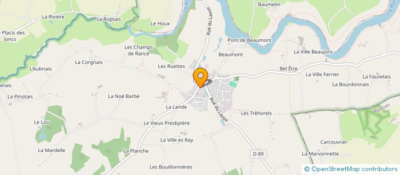 localisation de l'entreprise SCI GUITTE  GUITTE