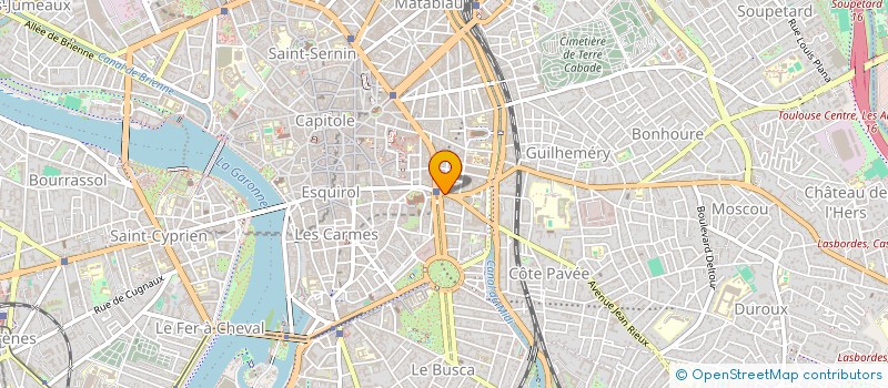 localisation de l'entreprise SCI GUITTET à TOULOUSE