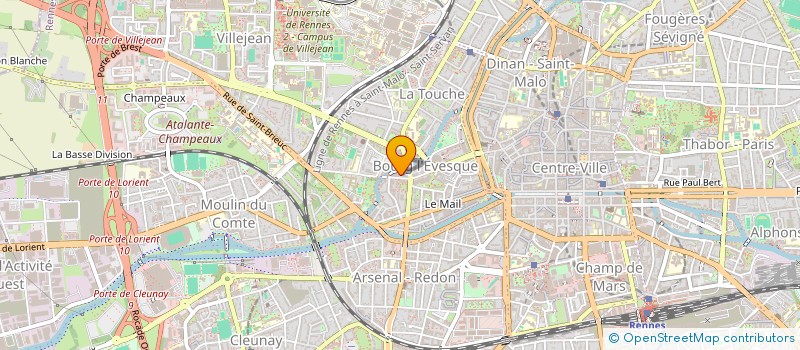 localisation de l'entreprise SCI GULAY  RENNES