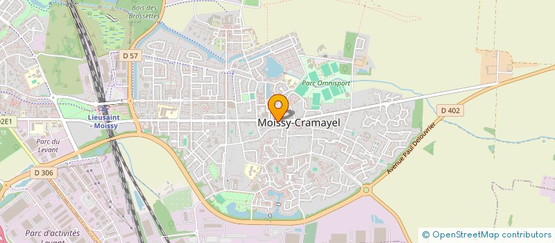 localisation de l'entreprise SCI GULER à MOISSY-CRAMAYEL