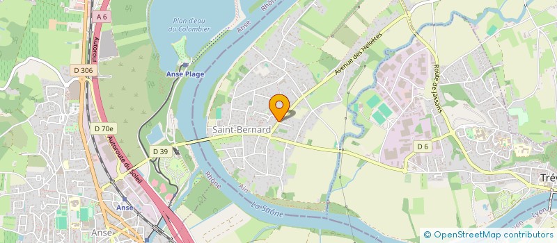 localisation de l'entreprise SCI GULER  SAINT-BERNARD