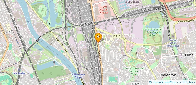 localisation de l'entreprise SCI GULSEN  CROSNE