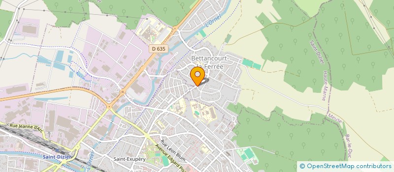 localisation de l'entreprise SCI GUMP à BETTANCOURT-LA-FERREE