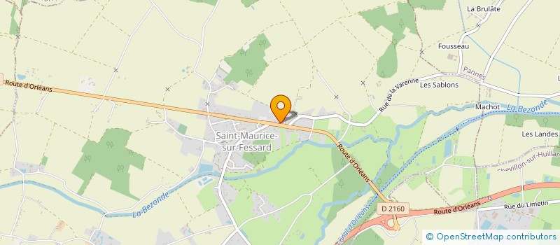 localisation de l'entreprise SCI GUN-IMMO à SAINT-MAURICE-SUR-FESSARD