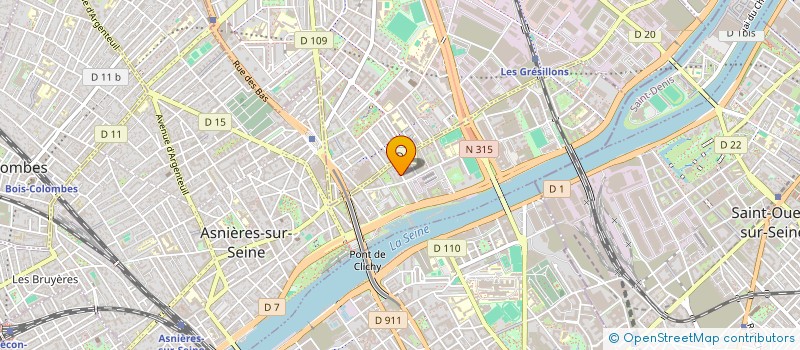 localisation de l'entreprise SCI GUNES à ASNIERES-SUR-SEINE