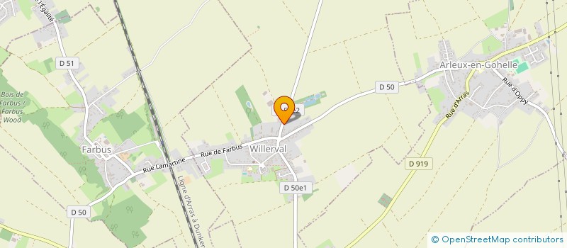 localisation de l'entreprise SCI GUNYSS  WILLERVAL