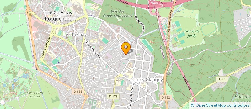 localisation de l'entreprise SCI GUPTA SOLEIROL à VERSAILLES