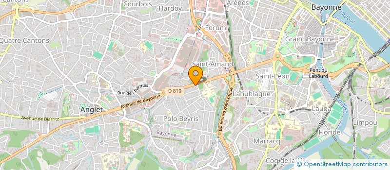 localisation de l'entreprise SCI GURE IZAR BERRIA à BAYONNE