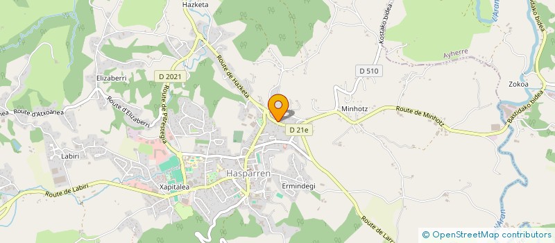 localisation de l'entreprise SCI GUREA à HASPARREN