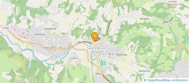 localisation de l'entreprise SCI GUREA  SAINT-PEE-SUR-NIVELLE