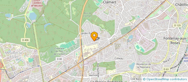 localisation de l'entreprise SCI GUREL à CLAMART