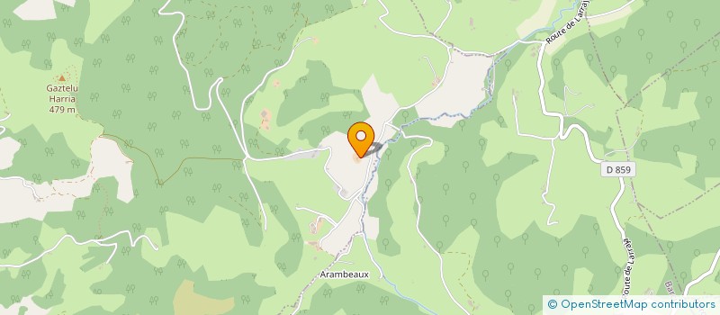 localisation de l'entreprise SCI GURETAKO  BARCUS