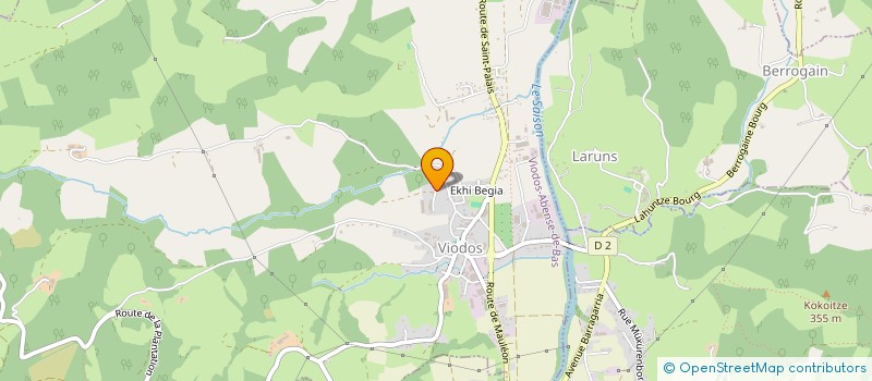 localisation de l'entreprise SCI GURS  ESPES-UNDUREIN