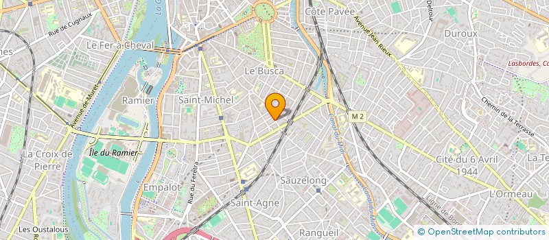 localisation de l'entreprise SCI GUS à TOULOUSE