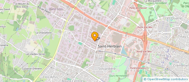 localisation de l'entreprise SCI GUSTAVE  SAINT-HERBLAIN