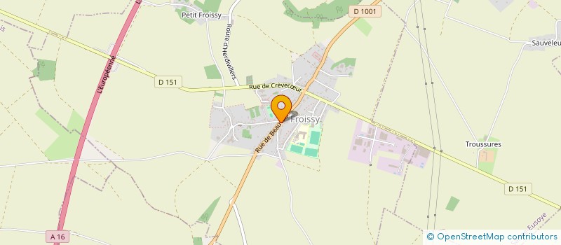 localisation de l'entreprise SCI GUSTAVE LEMOINE  OURSEL-MAISON