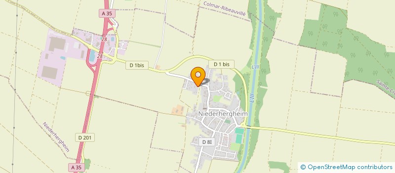 localisation de l'entreprise SCI GUSTY  OSENBACH