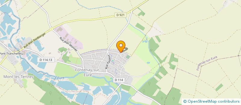 localisation de l'entreprise SCI GUTEMBERG à FONTENAY-SUR-EURE