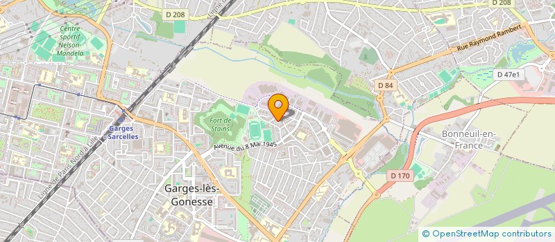 localisation de l'entreprise SCI GUVEN à GARGES LES GONESSE